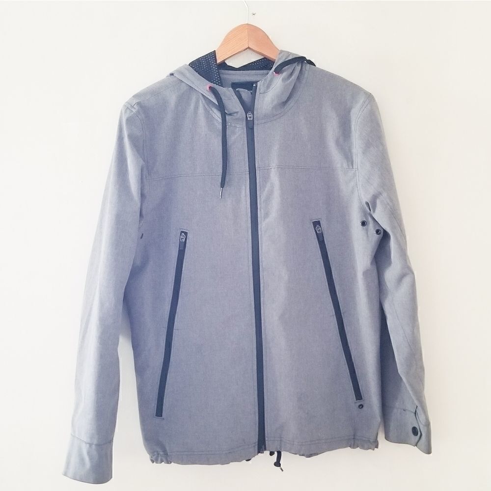 Modern amusement lightweight jacket double zipper